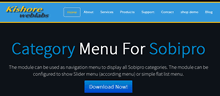 Free Category Menu for Sobipro